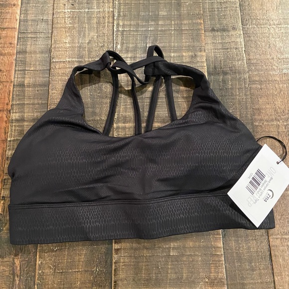 ZYIA Intimates & Sleepwear Zyia Sports Bra New Size L Black Poshmark